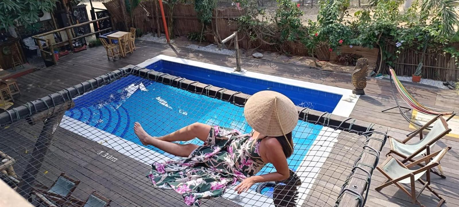 La Natura Hostel & Pool Palomino Exteriör bild